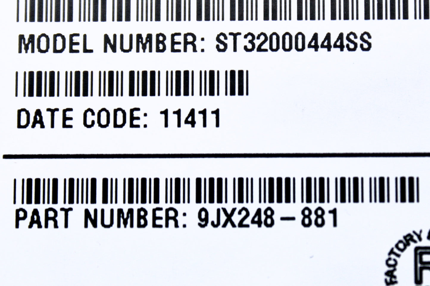 Dell 9JX248-881-CML 2TB 7.2K SAS 3.5 6G HDD, Used