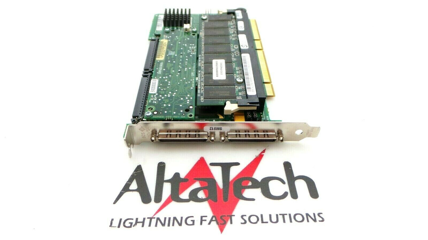 Dell 09M912 PERC 3DC 128MB Ultra160 SCSI PCI-X Raid Controller Card, Used