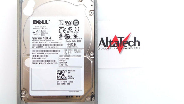 Dell 9PN066-150 600GB 10K SAS 2.5" 6G, Used