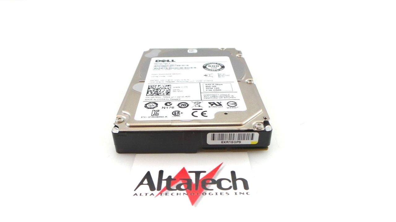 Dell 9TG066-150 600GB 10K SAS 2.5" 6G HDD, Used