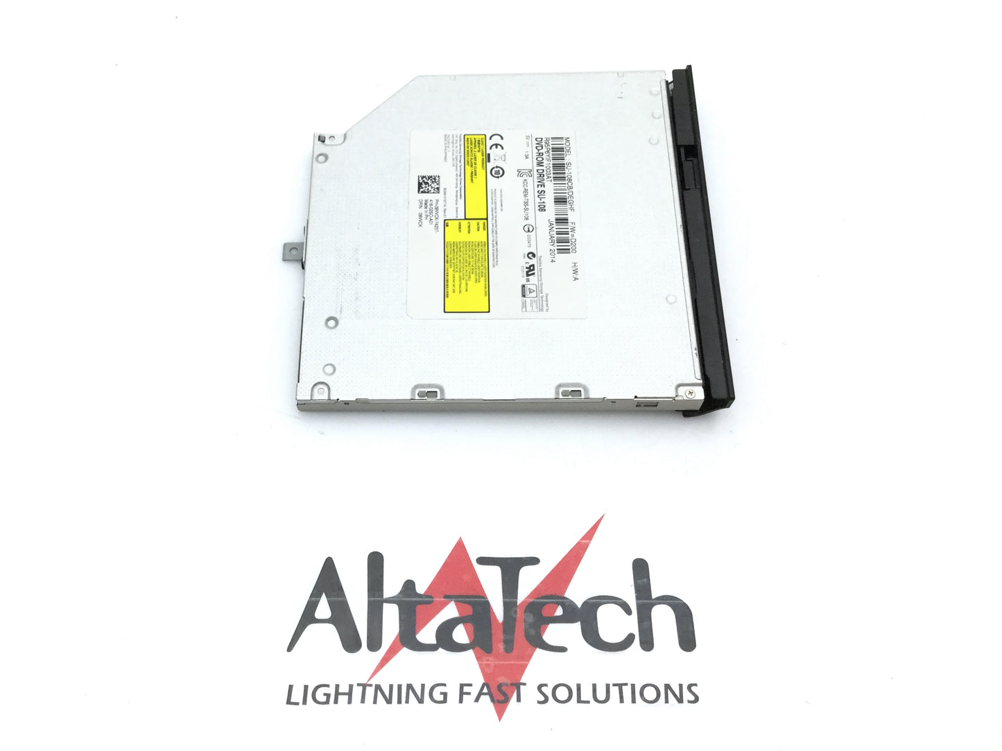 Dell 9VVCK SATA DVD-ROM Disk Drive w/ E5440 Bezel, Used