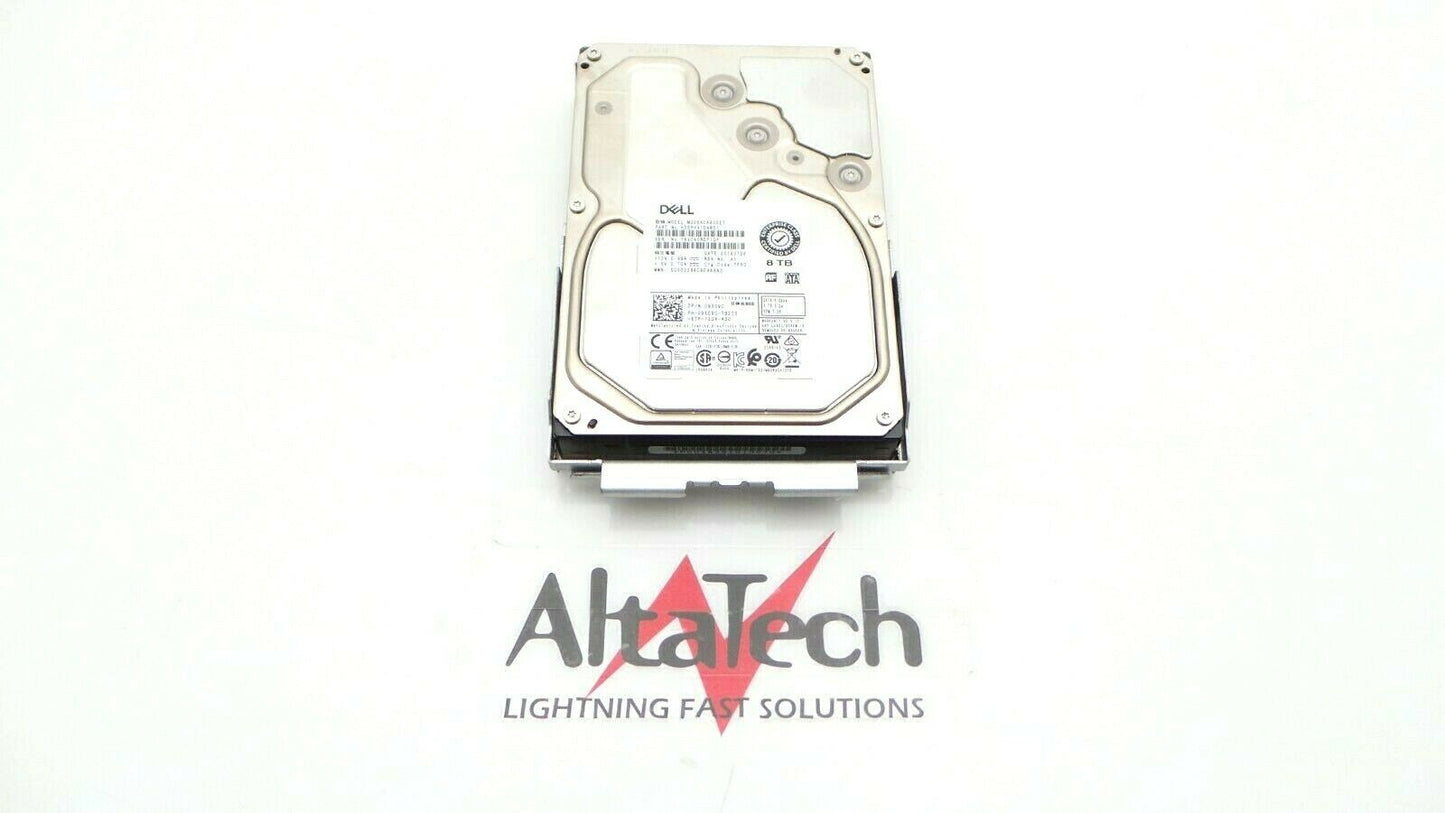 Dell 9X09C 8TB 7.2K SATA 3.5" 6G, Used