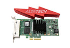 Dell 9YD6K_NOB Intel i350-T4 Quad Port Gigabit Ethernet Network Card, New Open Box