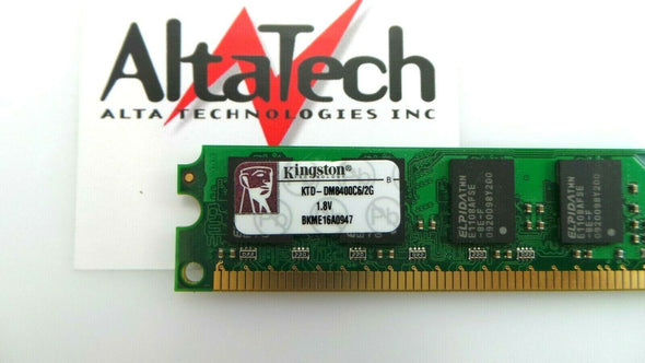 Dell A1302686 Dell A1302686 2GB PC2-6400U DDR2-800 2Rx8 N-ECC Memory Kingston KTD-DM8400C6/2G, Used