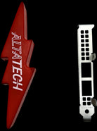 Dell BCM57810T-LPBRACKET BRACKET BROADCOM 57810 2P 10G-T LP, Used