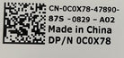 Dell C0X78 700W Power Supply DC PS6100X/PS6210, Used