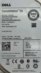 Dell C3YJM 500GB 7.2K SATA 3.5 6G EP, Used