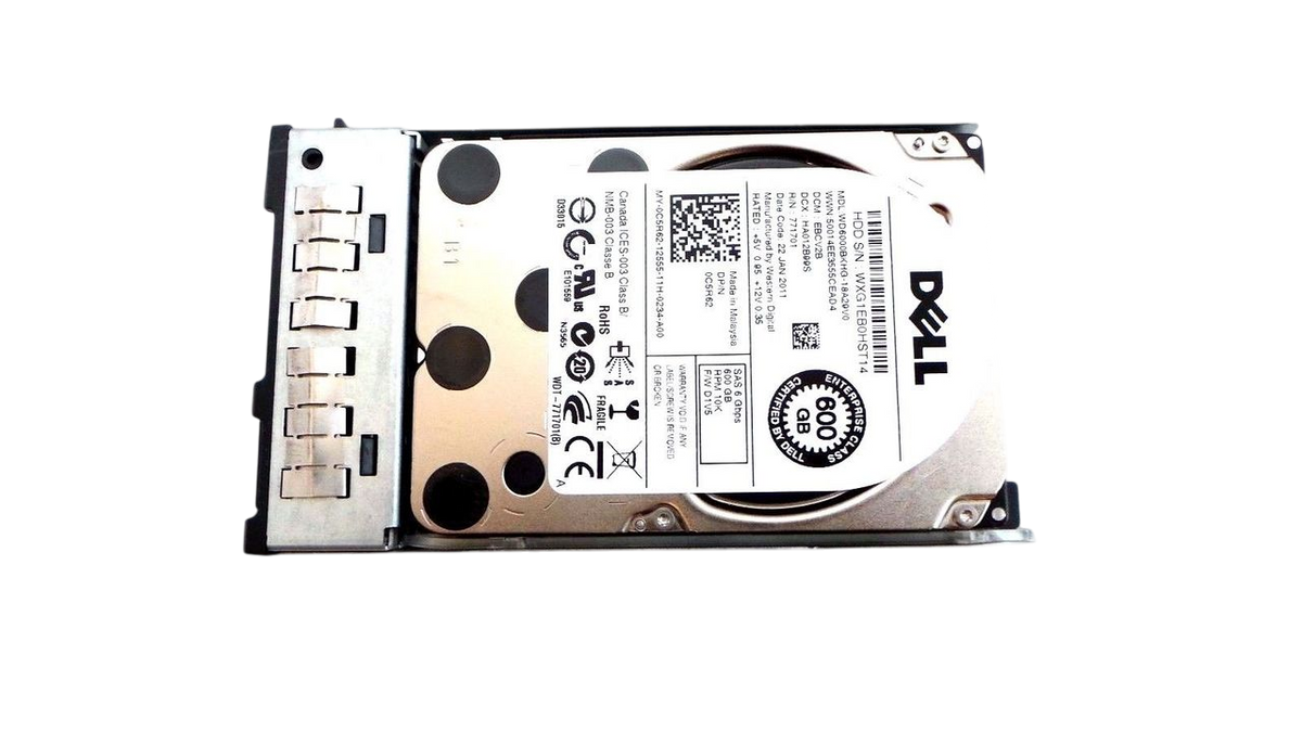 Dell 0C5R62 600GB 10K SAS 2.5" 6G, Used