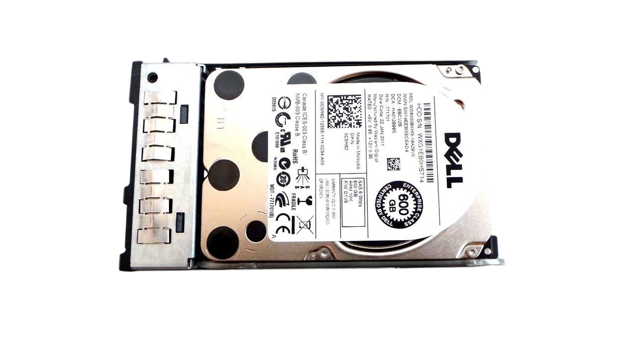 Dell C5R62 600GB 10K SAS 2.5" 6G, Used