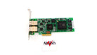 Dell 0C9C50 QLogic QLE4062C Dual Port 1GB Ethernet Adapter Card, Used