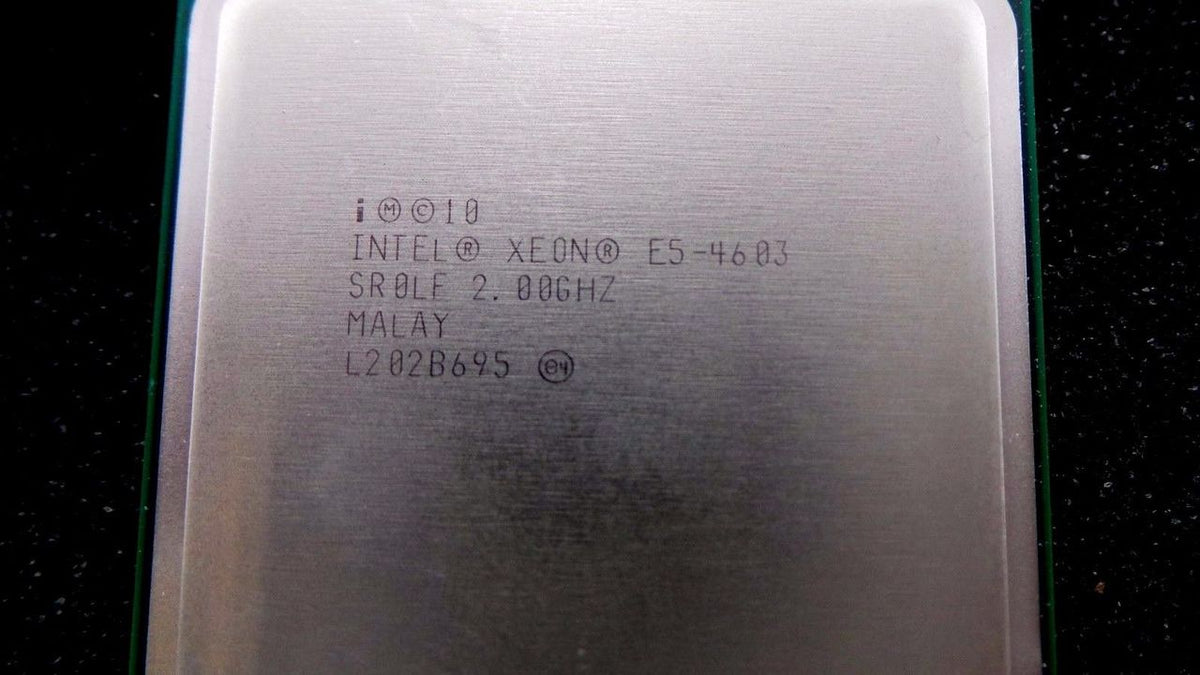 Dell CG352 Dell CG352 Intel SR0LF Xeon Quad-Core 2.0GHz 10MB 95W Processor w/ Thermal Grease, Used