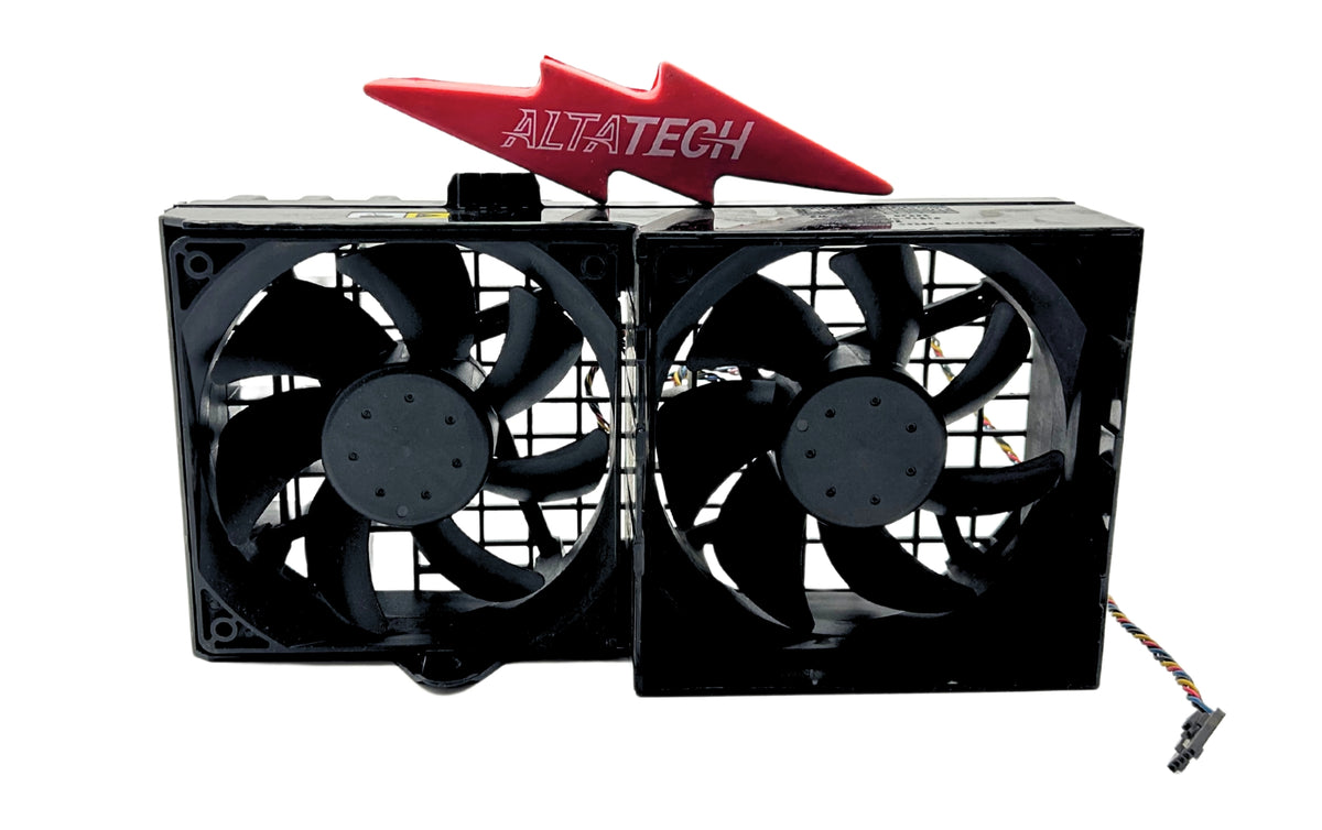 Dell CP232 Dual Case CPU Fan Assembly T5500, Used
