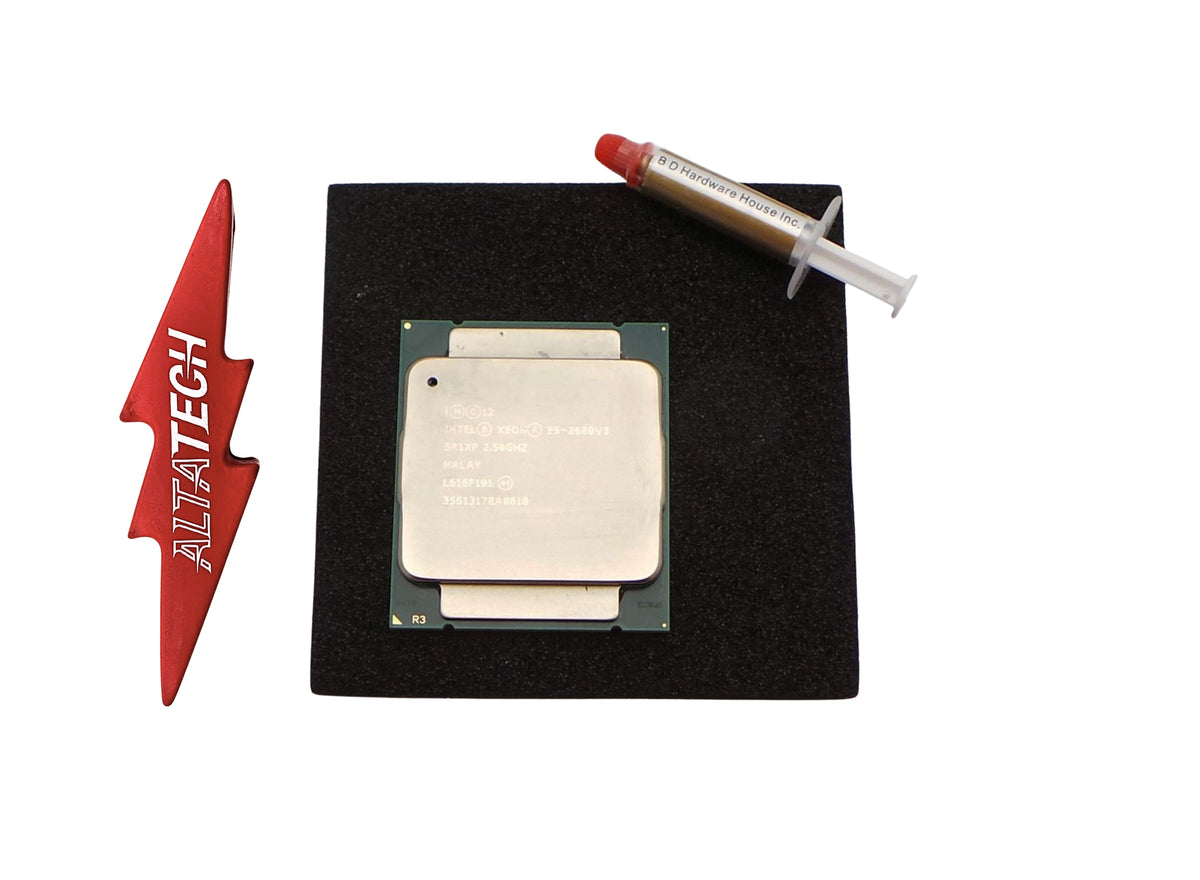 Dell CP3TC Dell CP3TC Intel Xeon E5-2680 v3 12-Core 2.5GHz Processor w/ Thermal Grease SR1XP, Used