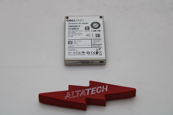 Dell 0CR4P9 7.68TB SSD SAS 2.5 12G RI, Used