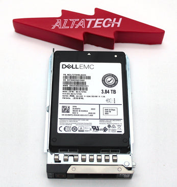 Dell CRNPH_NEW 3.84TB SSD SAS 2.5 12G RI PM1643A MZILT3T8HBLSAD3 ME4xxx, New Open Box