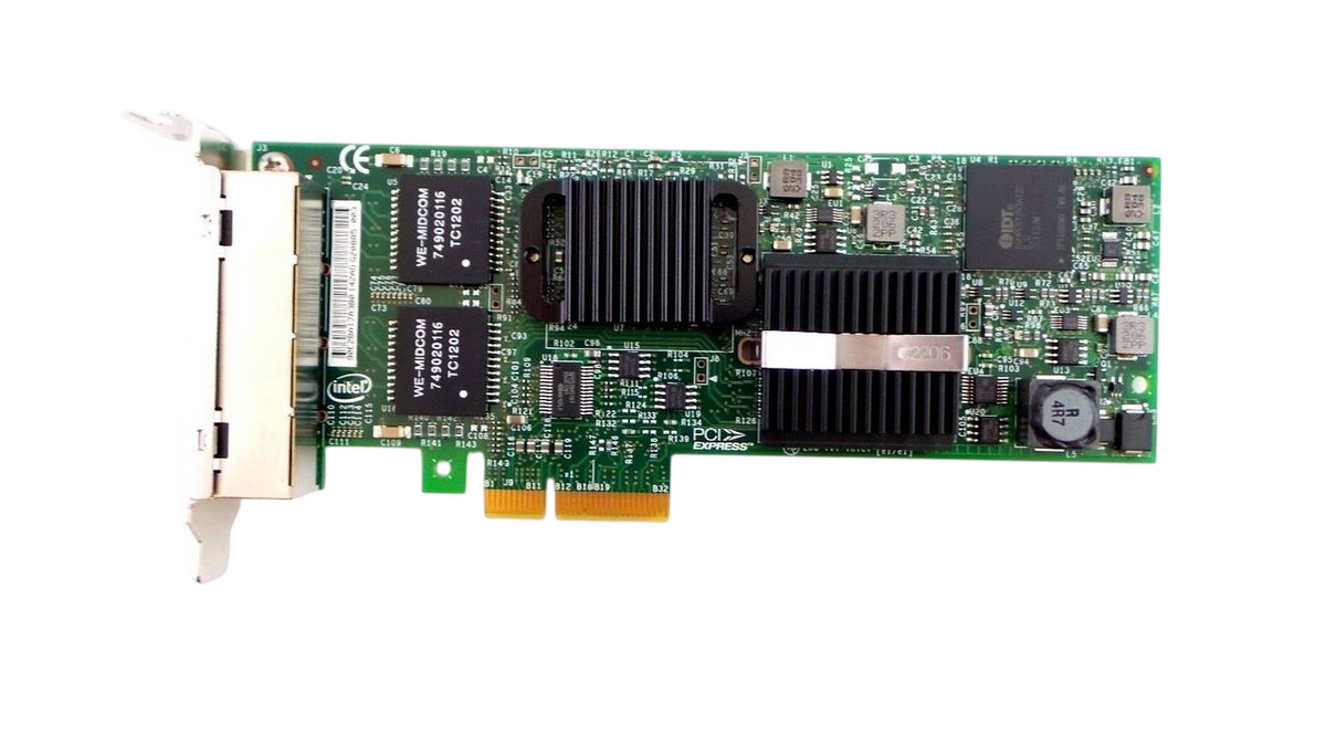 Dell 0CWKPJ Intel Pro 1000 1GB Quad Port Network Adapter, Used