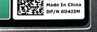 Dell D4J3M 1100W POWER SUPPLY S6100-ON RF (PS to IO), Used