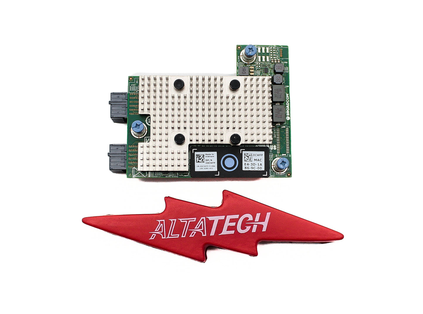 Dell DCWFP BROADCOM 57504 10/25G DP SFP+ MEZZ Blade, Used