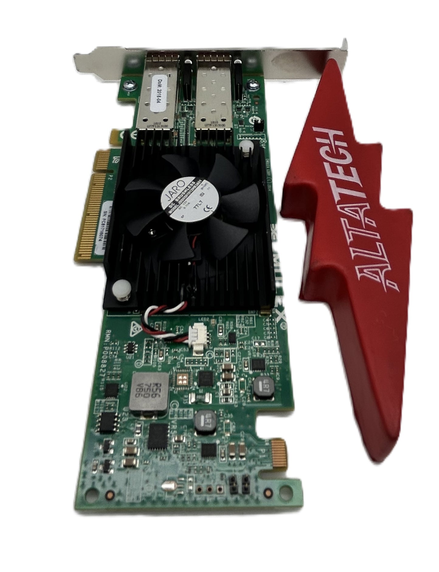 Dell DDF4D 10GB DUAL PORT SFP PCIE P008827 EML, Used