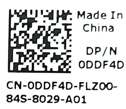 Dell DDF4D 10GB DUAL PORT SFP PCIE P008827 EML, Used