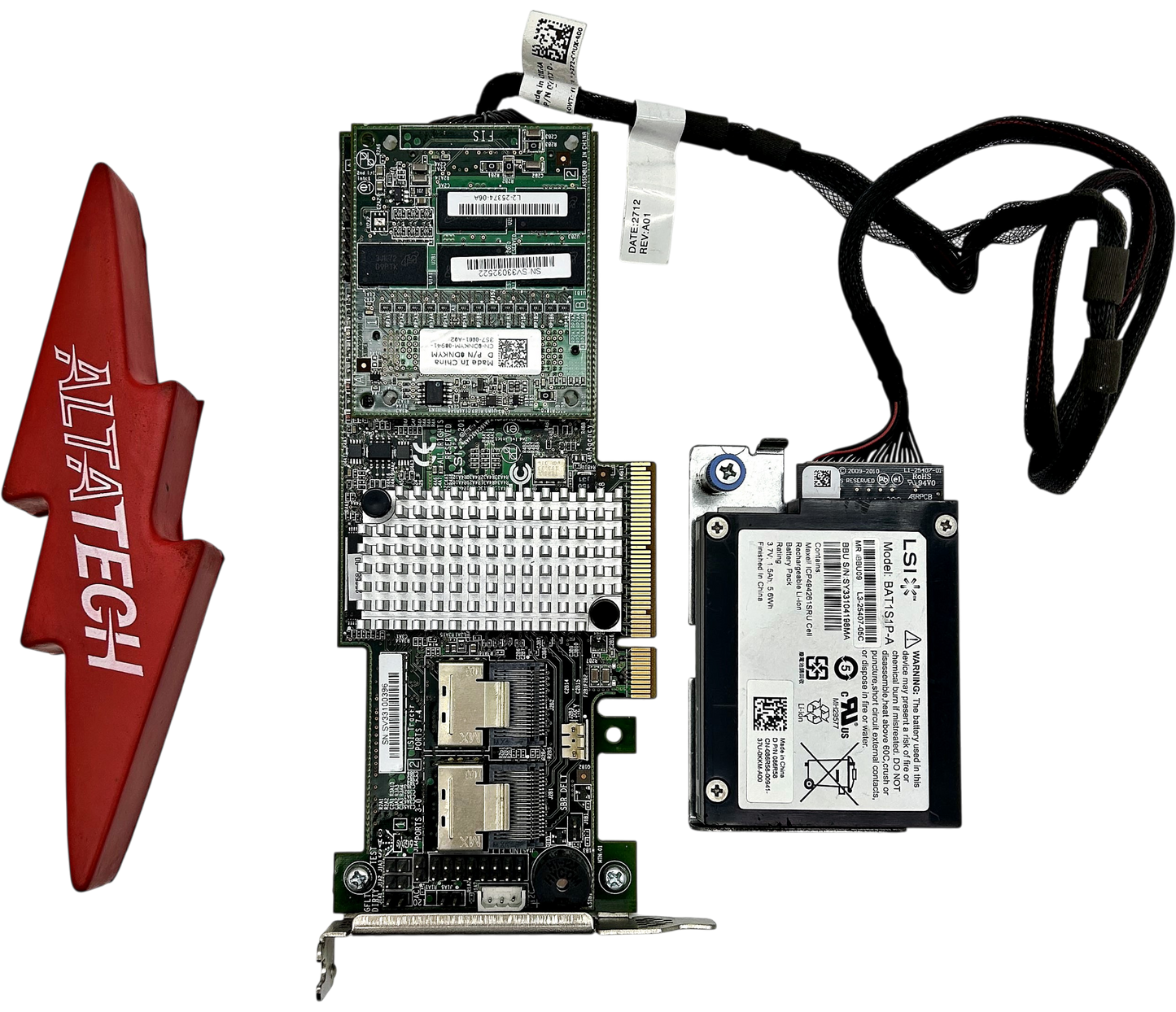 Dell DNKYM LSI 9265-8I MegaRaid Card LP, Used