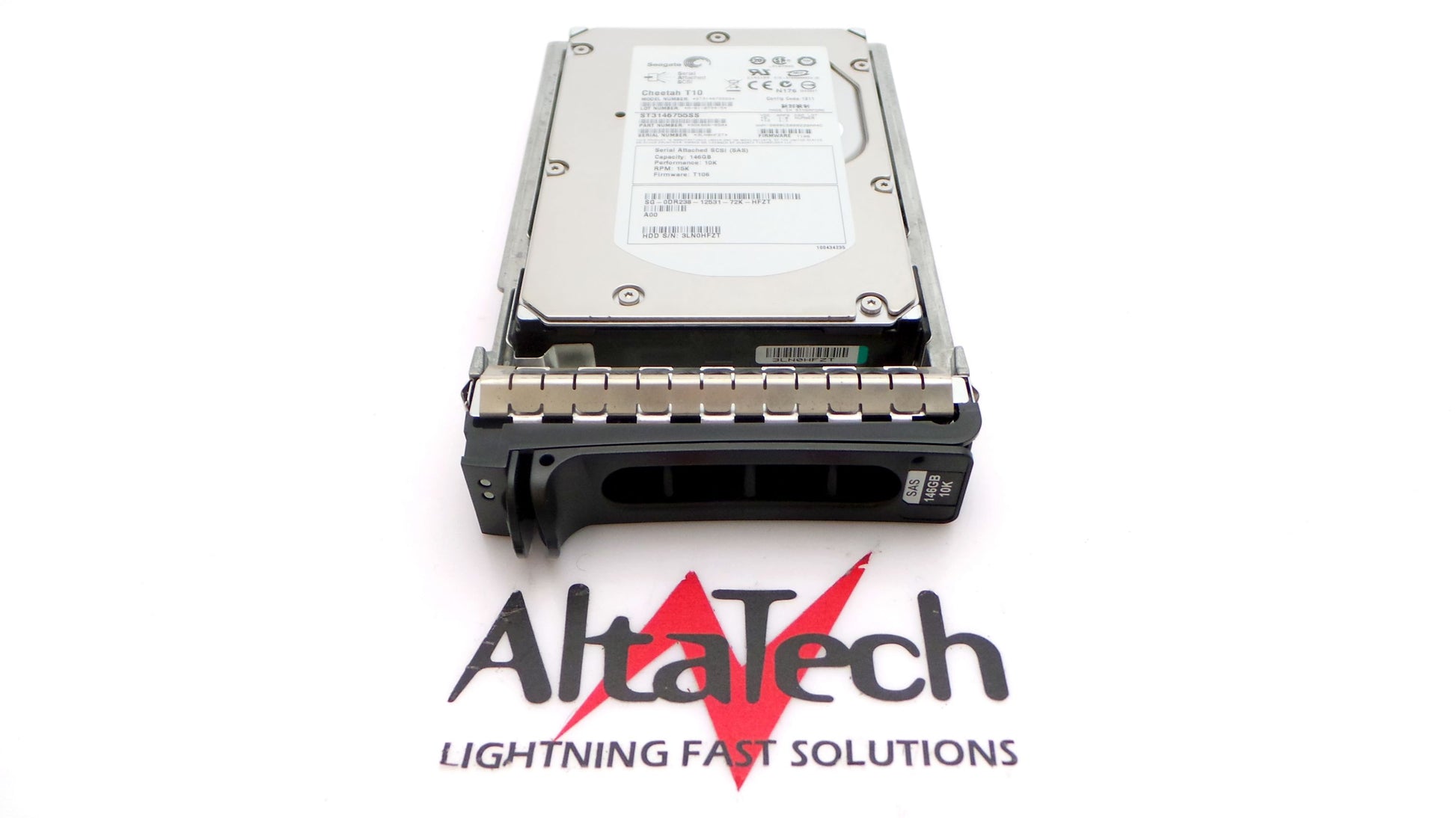 Dell DR238 146GB SAS LFF Hard Disk Drive for PE2950, Used