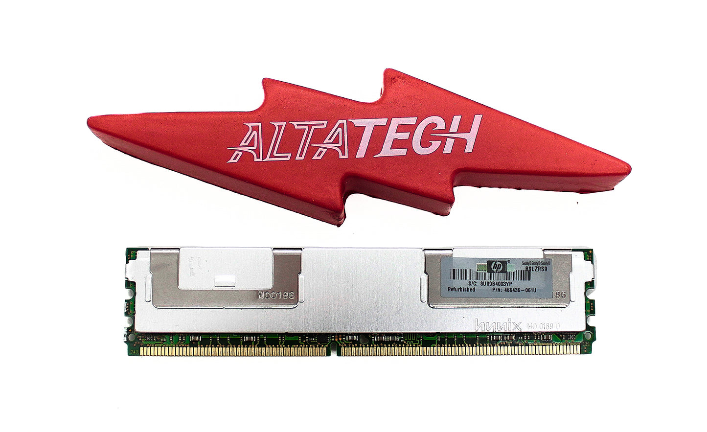 Dell DR397 Dell DR397 Hynix HYMP151F72CP4N3-Y5 4GB PC2-5300F DDR2-667 2Rx4 ECC Memory, Used