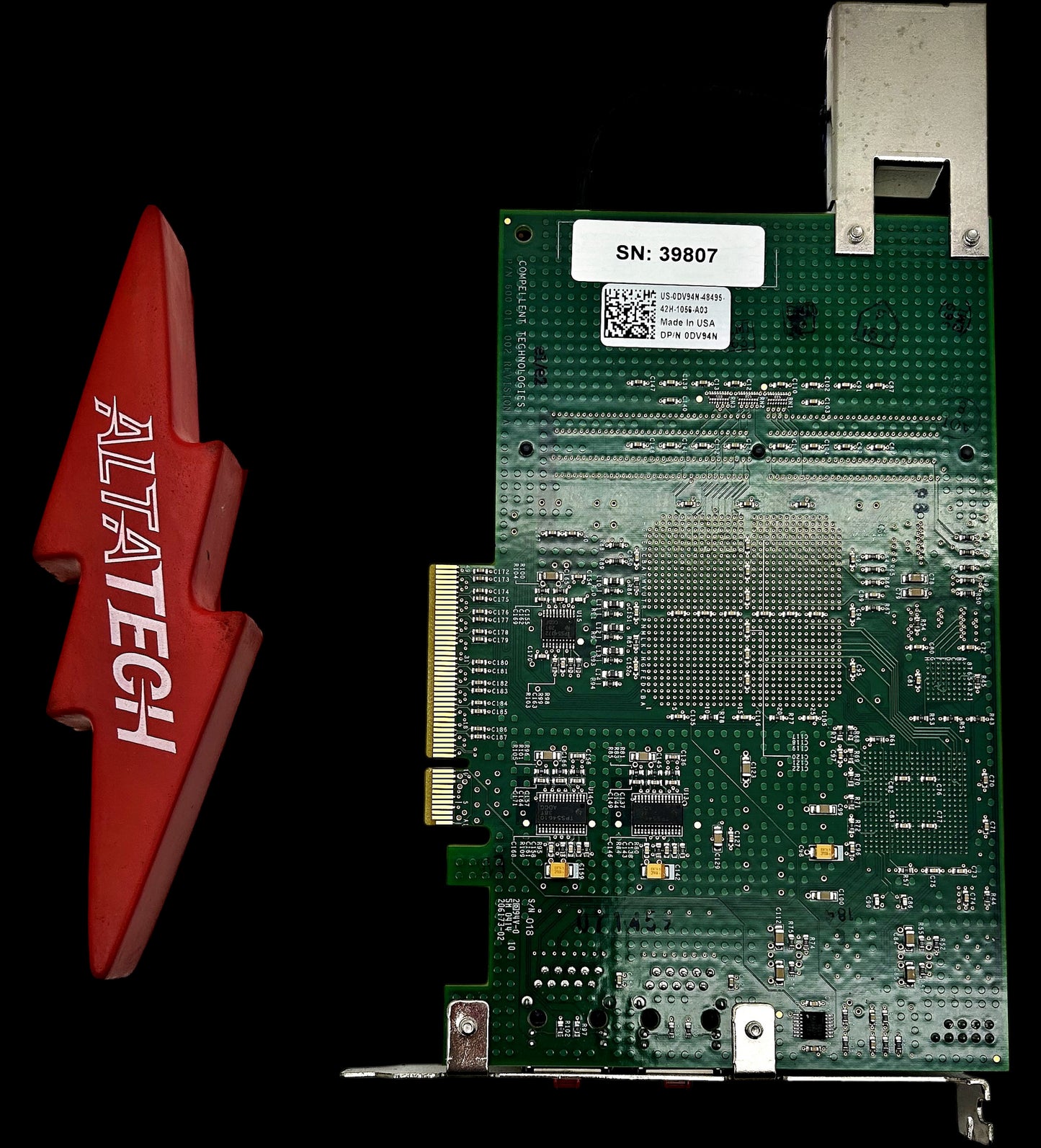 Dell DV94N RAID CONTROLLER 512MB SC8000, Used