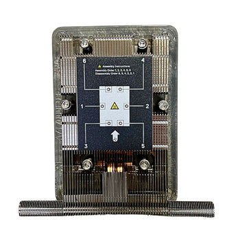 Dell DW02D HEATSINK. T-TYPE, R6625/R7625, Used