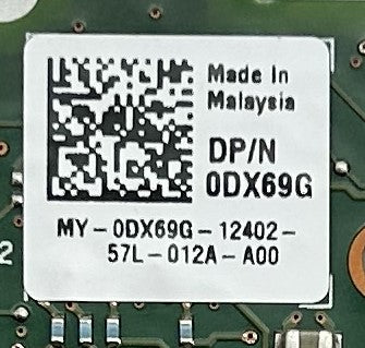 Dell DX69G INTEL X710-K DP 10G SFP+ RDNC M630, Used