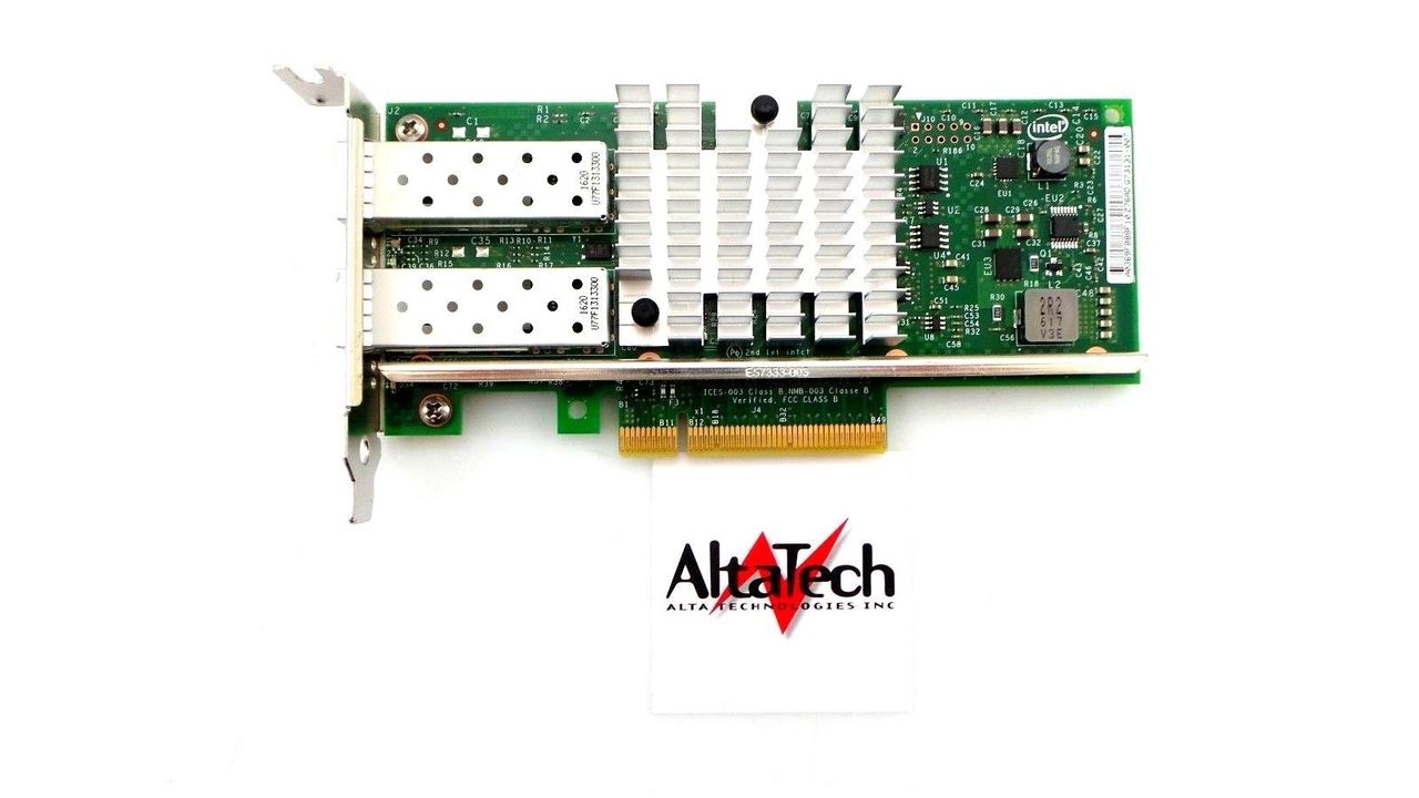 Dell E10G42BTDA Intel X520-DA2 Dual Port 10GbE NIC, Used