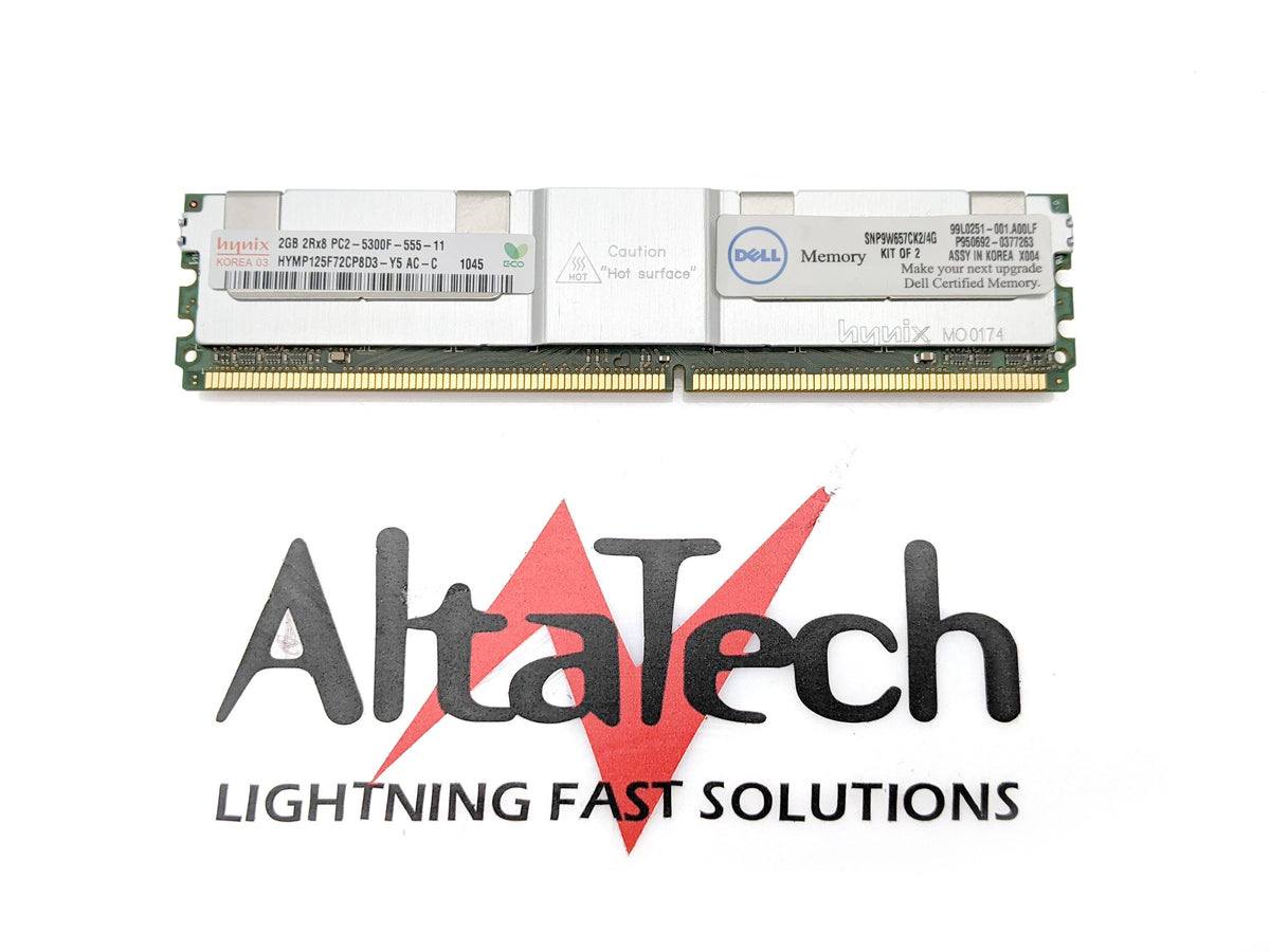 Dell EBE21FD4AGFD-6E-E 2GB PC2-5300F DDR2-667 2RX4 ECC, Used
