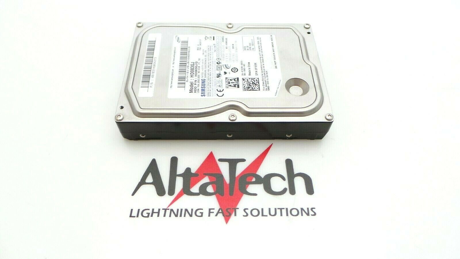 Dell F181M 80GB 7.2K SATA 3.5" HD083GJ Hard Disk Drive, Used