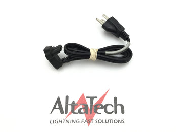 Dell F2951 Flat 180 Degree 3-Prong AC Power Cord, Used