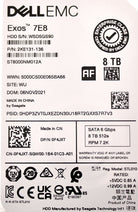 Dell F4JXT 8TB 7.2K SATA 3.5 6G 512e ISE 256g ST8000NM012A /2KE131-136, Used