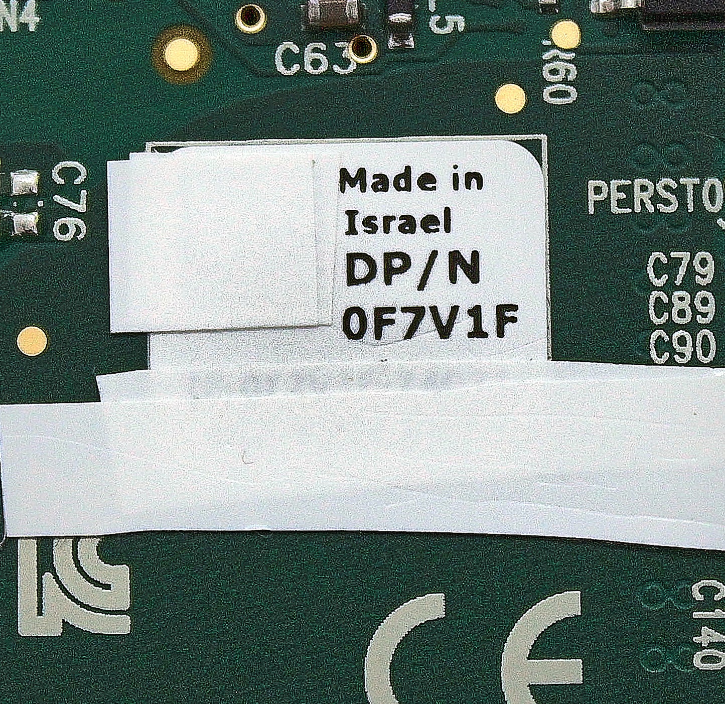 DELL F7V1F MELLANOX CX6-DX 25G DP SFP28 FH, Used