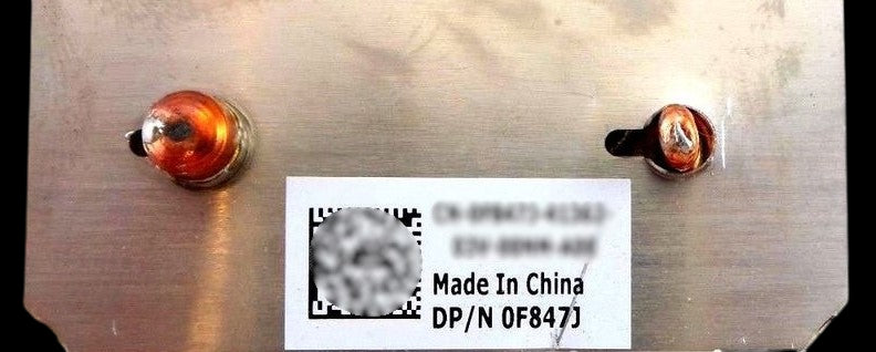 Dell F847J PowerEdge T410 Workstation Processor Heat Sink, Used