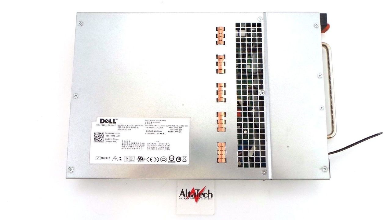 Dell F884J PowerVault MD1120 485W Power Supply, Used