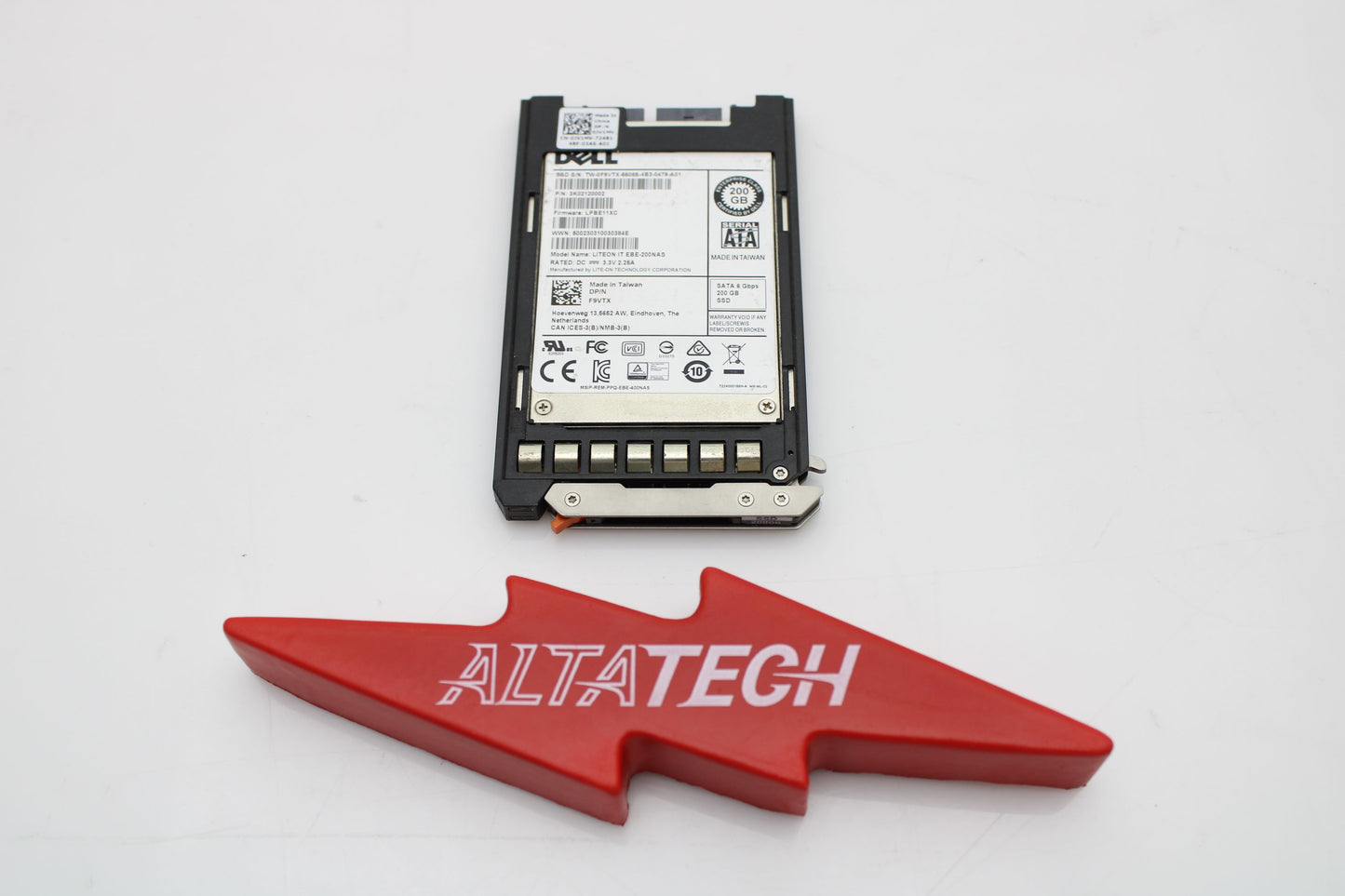 Dell F9VTX 200GB SSD Sata 1.8 6g mu Ebe-200nas, Used