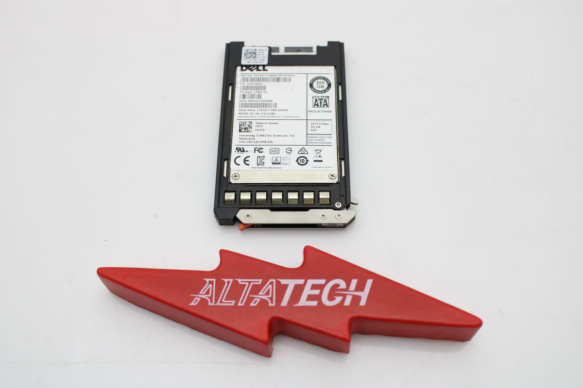 Dell 0F9VTX 200GB SSD Sata 1.8 6g mu Ebe-200nas, Used