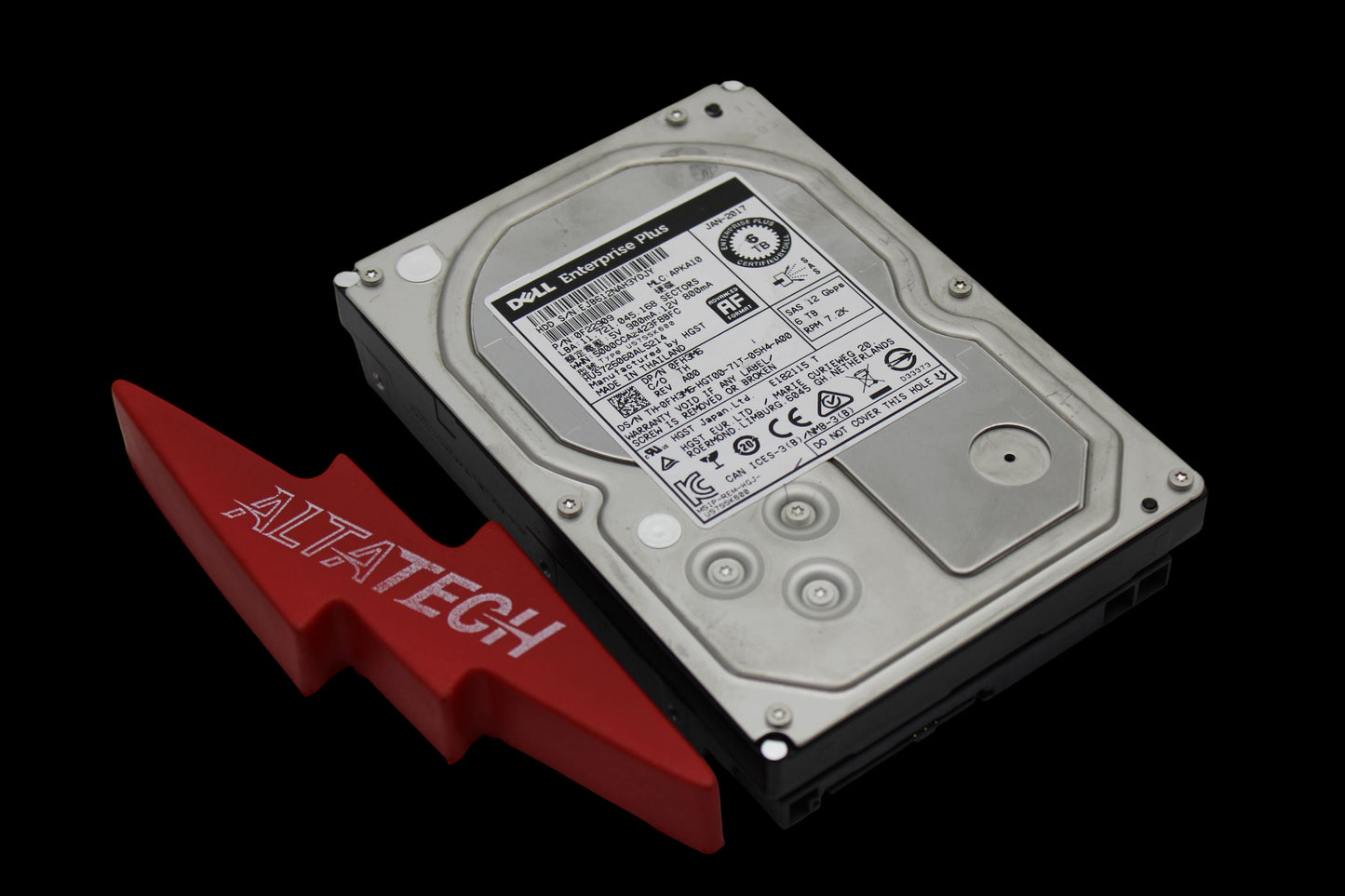 Dell FH3M6-CML 6TB 7.2K SAS 3.5 12G HUS726060AL5214 / 0F22909, Used