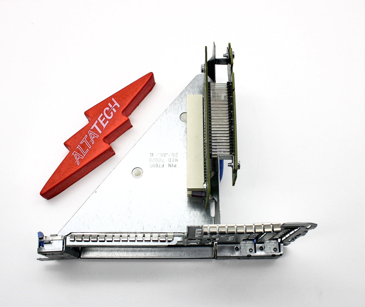 Dell FH687 PCI RISER X2 OPTION W/CAGE OPTPLEX, Used