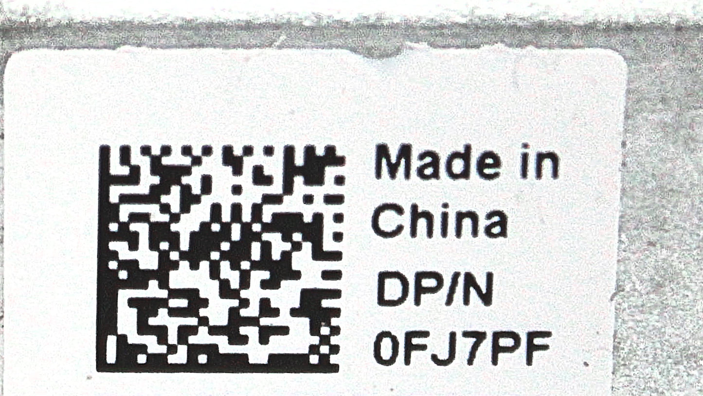 Dell FJ7PF BRACKET FOR RISERS SLOT #1 C6320, Used