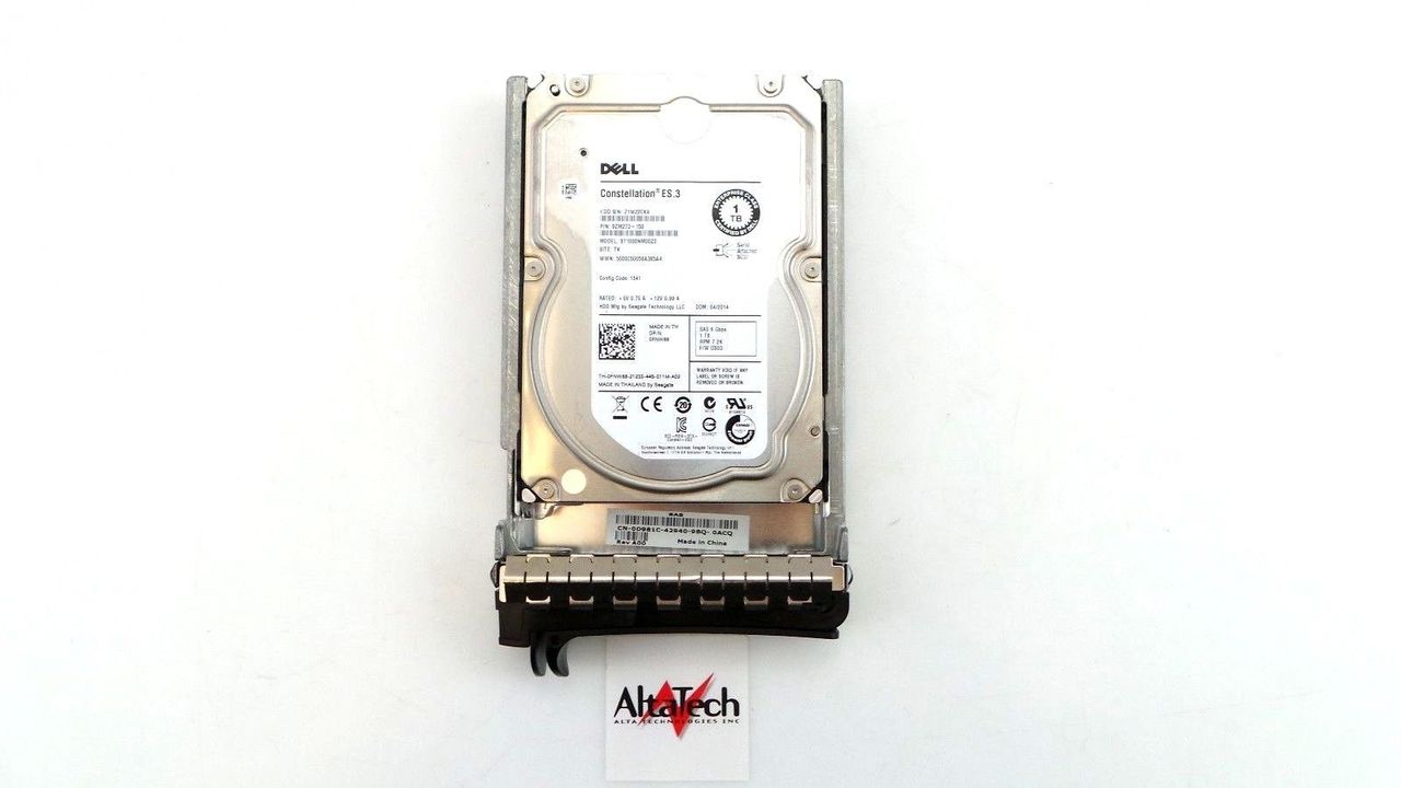Dell FNW88 1TB 7.2K SAS 3.5" 6G, Used