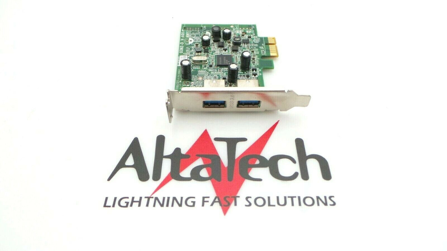 Dell FWGJ8 Dual Port USB 3.0 PCI-e HH Low Profile Expansion Card, Used