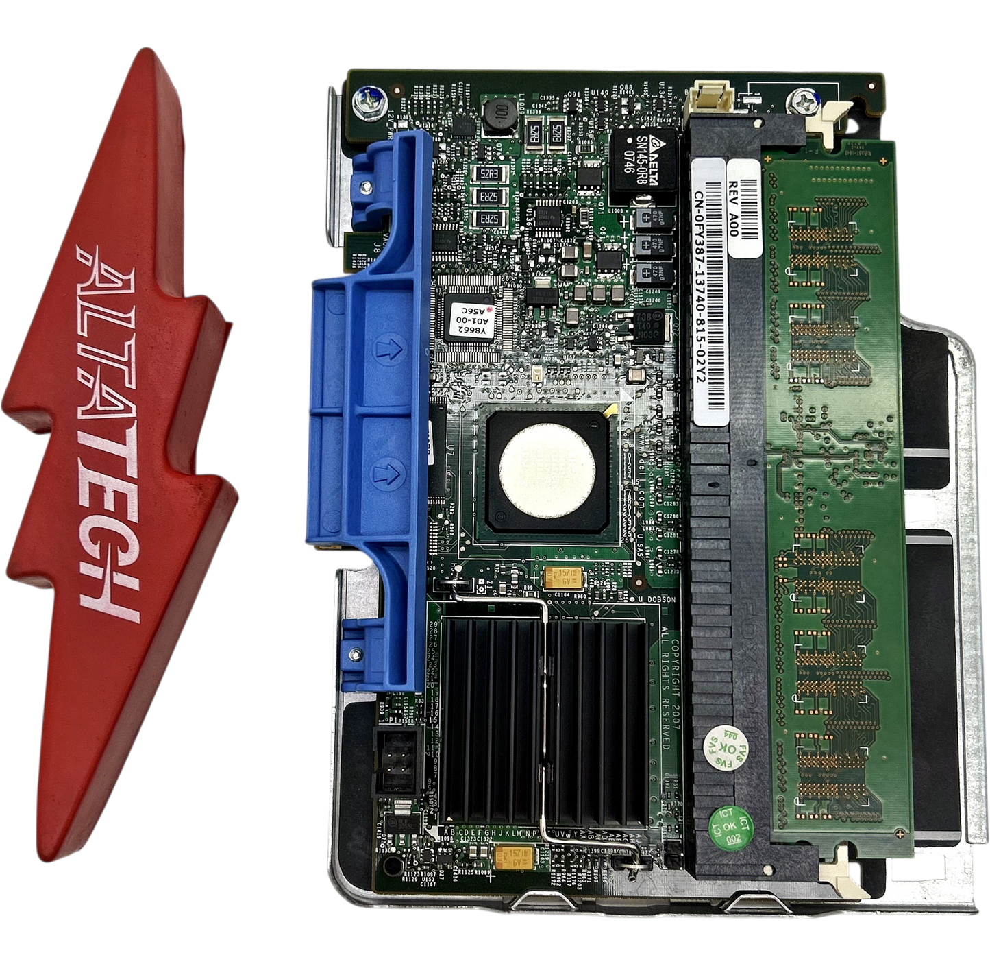 Dell FY387 PERC 5I RAID PCI-E CONT 256MB TRAY, Used