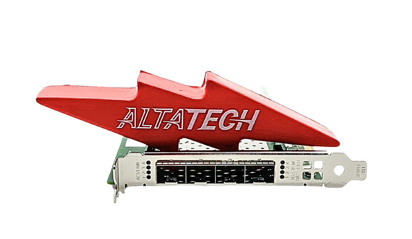 Dell G48TY INTEL X710-DA4 10GB SFP+ FH QP, Used