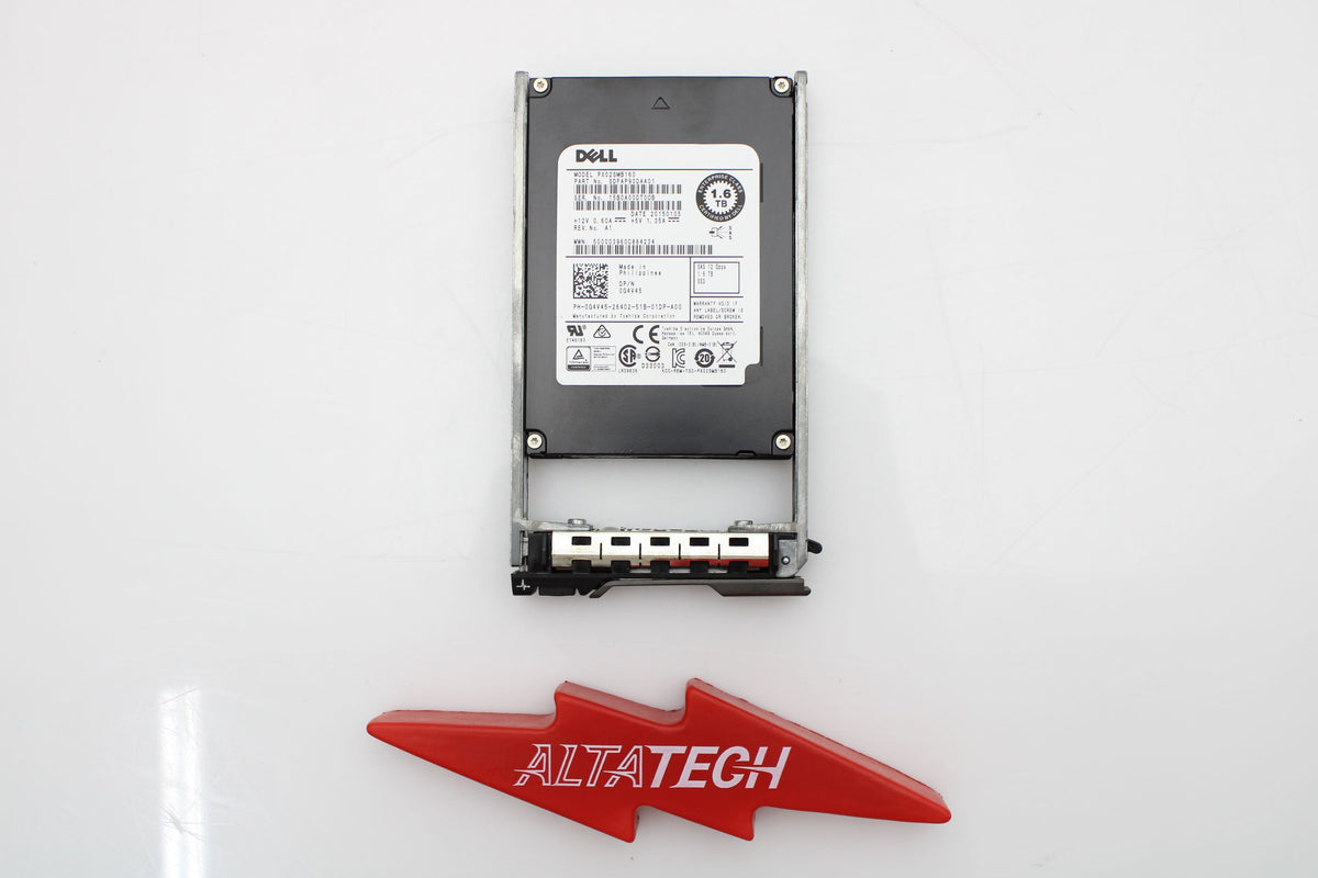 Dell 0G4V45 1.6TB SSD SAS 2.5 12g mu ox02smb160, Used
