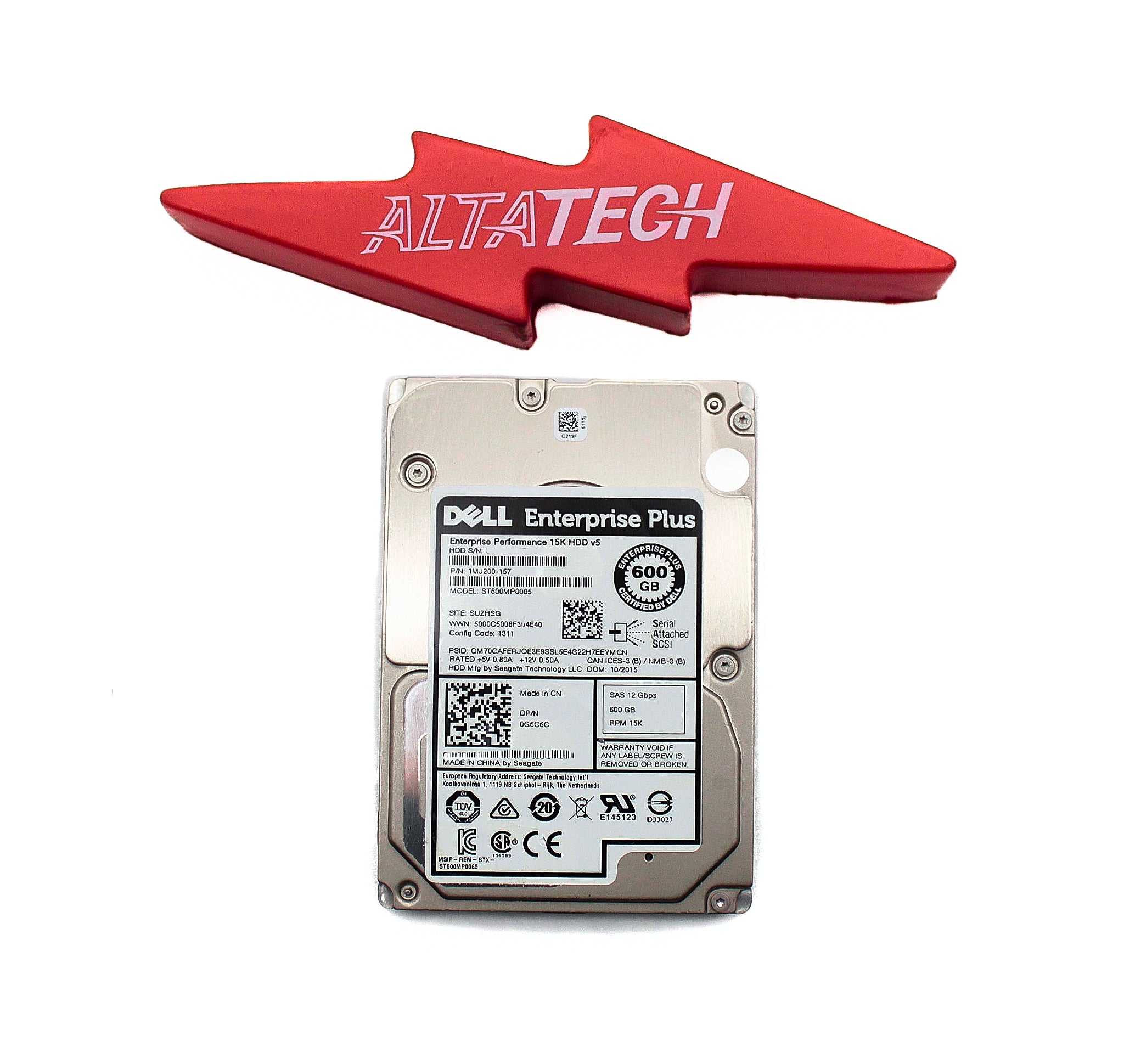 Dell G6C6C 600GB 15K SAS 2.5 12G Enterprise Plus HDD Seagate