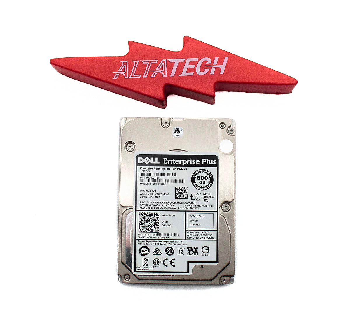 Dell G6C6C-EQL_NEW  600GB 15K SAS 2.5 12G ST600MP0005 / 1MJ200-157 EP+, New No Box